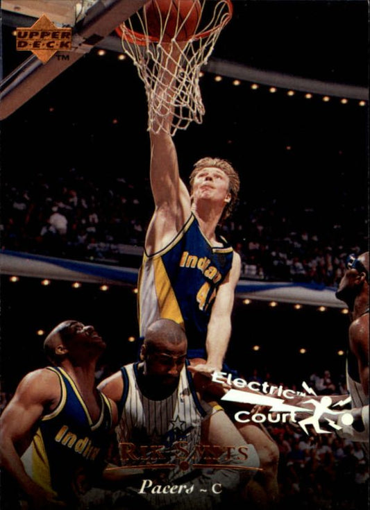 NBA 1995-96 Upper Deck Electric Court - No 18 - Rik Smits