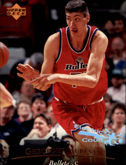 NBA 1995-96 Upper Deck Electric Court - No 42 - Gheorghe Muresan