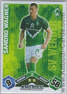 Soccer 2010/11 Topps Match Attax - No 18 - Sandro Wagner