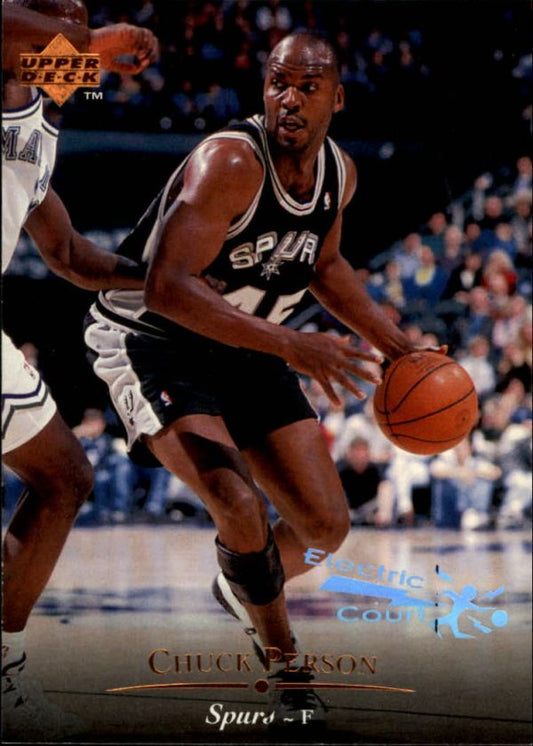 NBA 1995-96 Upper Deck Electric Court - No 89 - Chuck Person