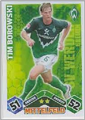 Soccer 2010/11 Topps Match Attax - No 7 - Tim Borowski