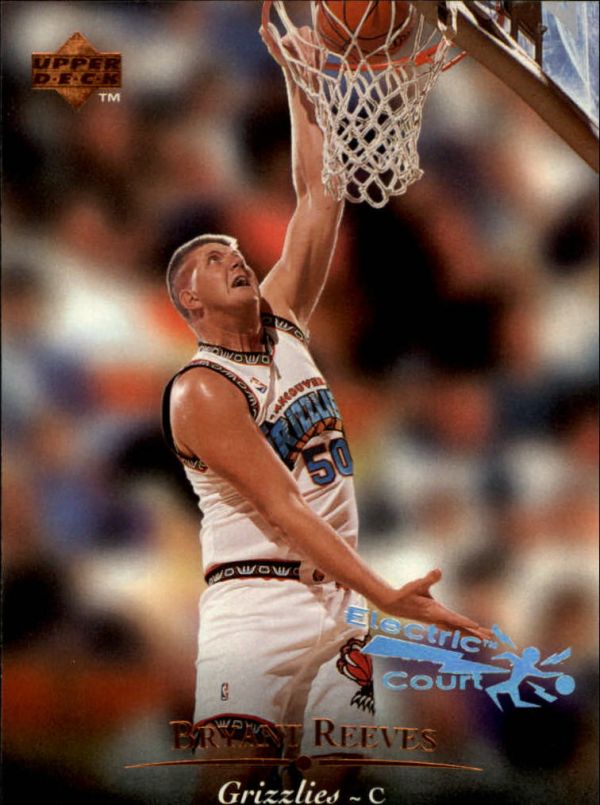 NBA 1995-96 Upper Deck Electric Court - No 94 - Bryant Reeves