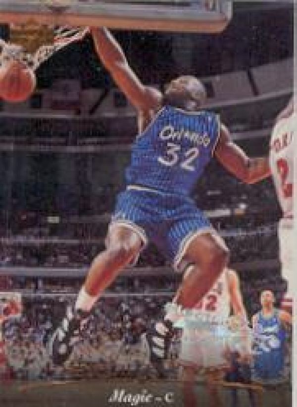 NBA 1995-96 Upper Deck Electric Court - No 95 - Shaquille O'Neal