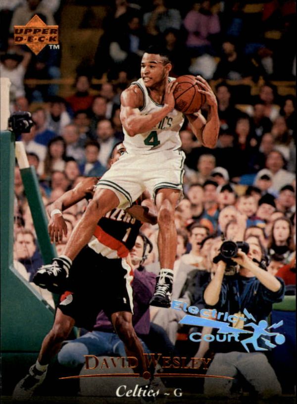 NBA 1995-96 Upper Deck Electric Court - No 96 - David Wesley