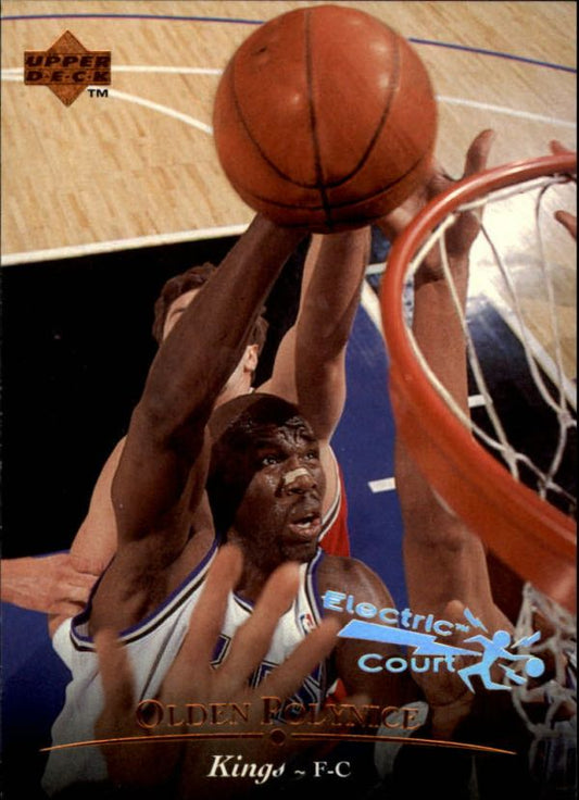 NBA 1995-96 Upper Deck Electric Court - No 119 - Olden Polynice