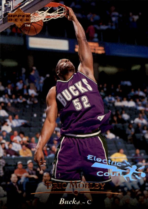 NBA 1995-96 Upper Deck Electric Court - No 121 - Eric Mobley