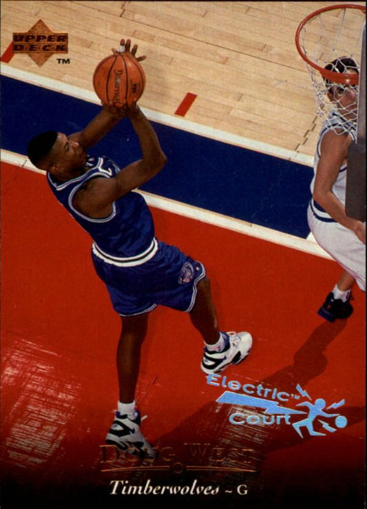 NBA 1995-96 Upper Deck Electric Court - No 122 - Doug West