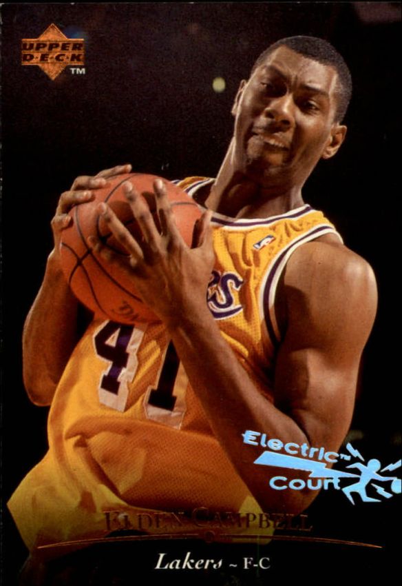 NBA 1995-96 Upper Deck Electric Court - No 126 - Elden Campbell