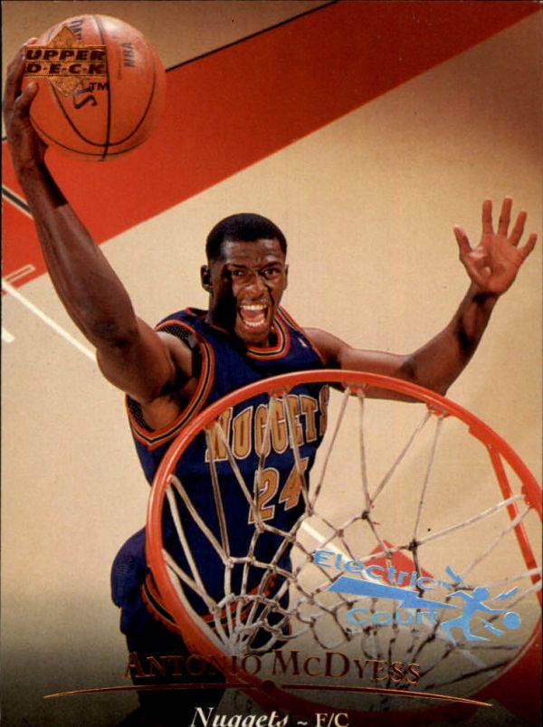 NBA 1995-96 Upper Deck Electric Court - No 135 - Antonio McDyess