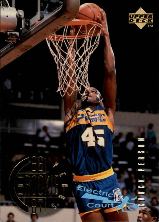 NBA 1995-96 Upper Deck Electric Court - No 144 - Chuck Person