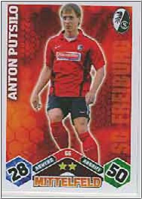 Soccer 2010/11 Topps Match Attax - No 66 - Anton Putsilo