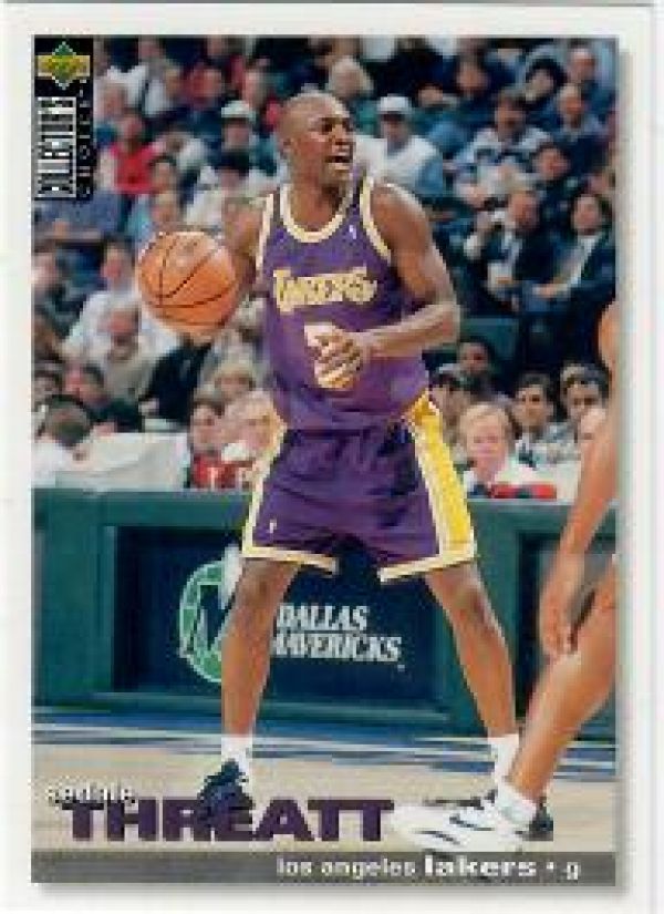 NBA 1995-96 Collector's Choice International German II - No 52 - Sedale Threatt