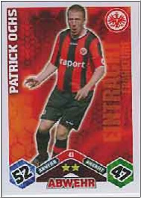 Fussball 2010 / 11 Topps Match Attax - No 41 - Patrick Ochs