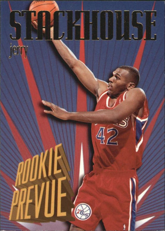 NBA 1995-96 SkyBox Premium Rookie Prevue - No RP3 - Jerry Stackhouse