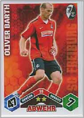 Soccer 2010/11 Topps Match Attax - No 59 - Oliver Barth