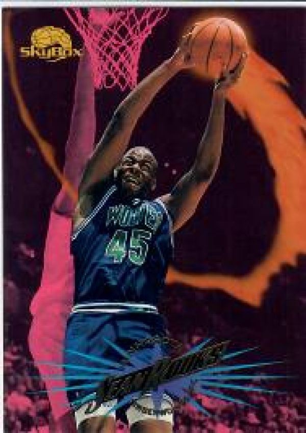 NBA 1995-96 SkyBox Premium - No 184 - Sean Rooks