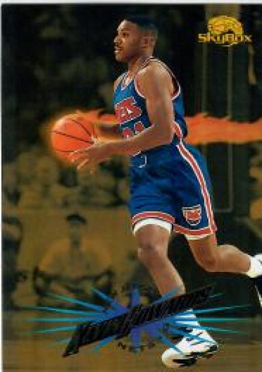 NBA 1995-96 SkyBox Premium - No 186 - Kevin Edwards