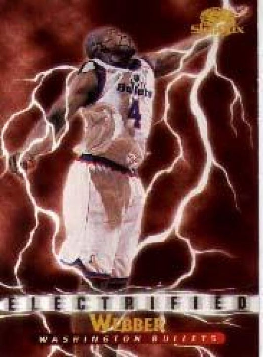 NBA 1995-96 SkyBox Premium - No 298 - Chris Webber