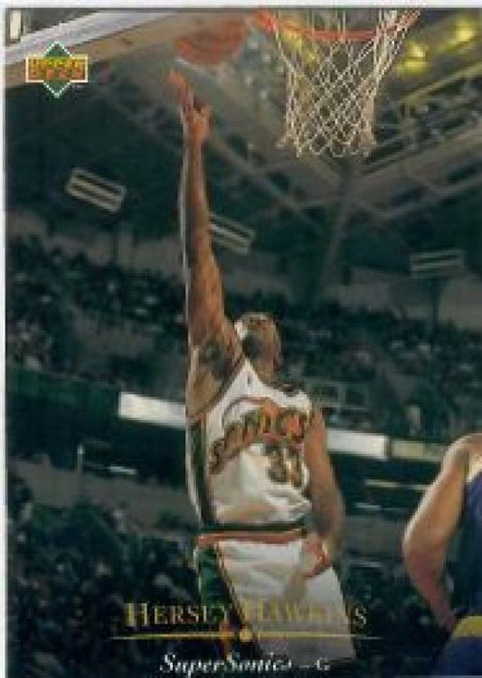 NBA 1996 Upper Deck German Kellogg's - No 35 - Hersey Hawkins