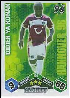 Soccer 2010/11 Topps Match Attax - No 106 - Didier Ya Konan