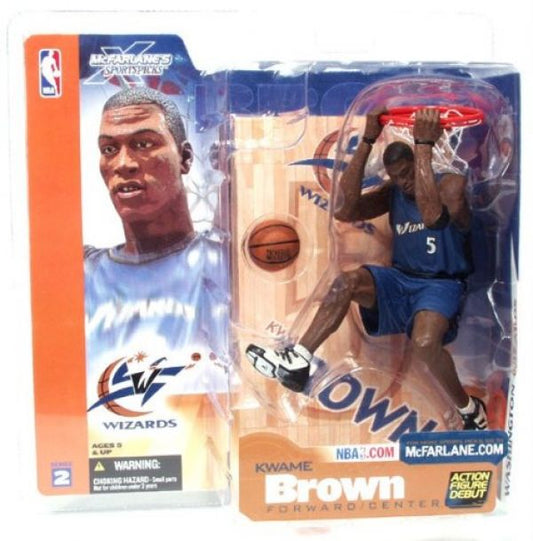NBA 2002 McFarlane Figur - Serie 2 - Kwame Brown