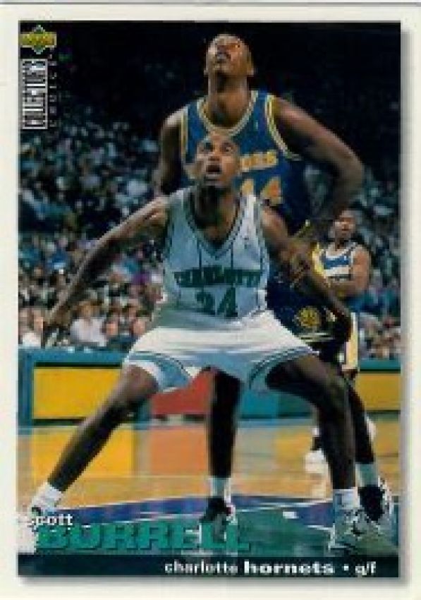 NBA 1995-96 Collector's Choice International German I - No 14 - Scott Burrell