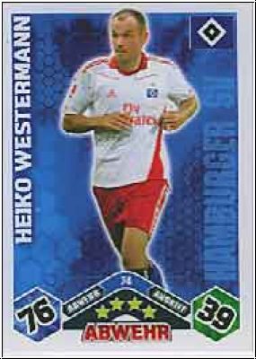 Soccer 2010/11 Topps Match Attax - No 74 - Heiko Westermann