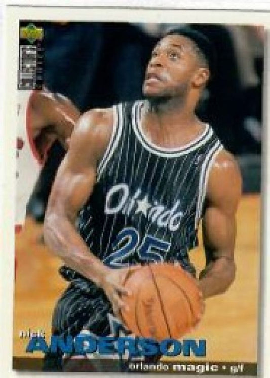 NBA 1995-96 Collector's Choice International German I - No 114 - Nick Anderson