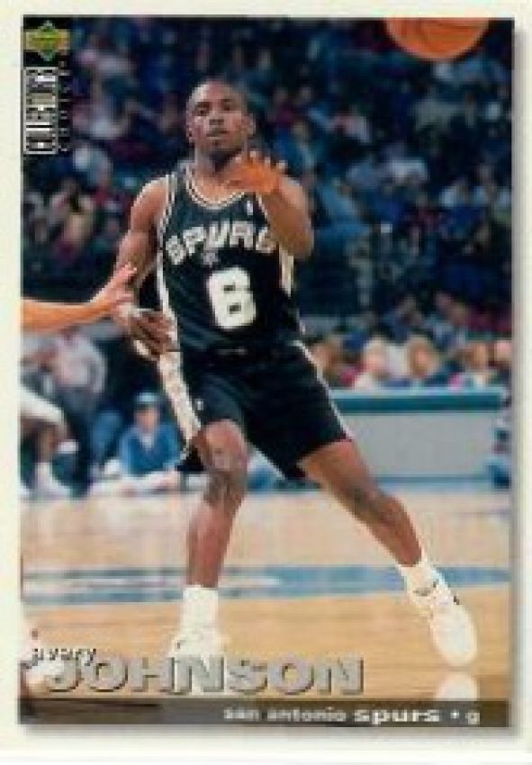 NBA 1995-96 Collector's Choice International German I - No 140 - Avery Johnson