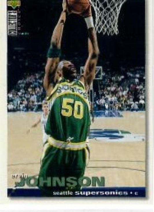 NBA 1995-96 Collector's Choice International German I - No 152 - Ervin Johnson