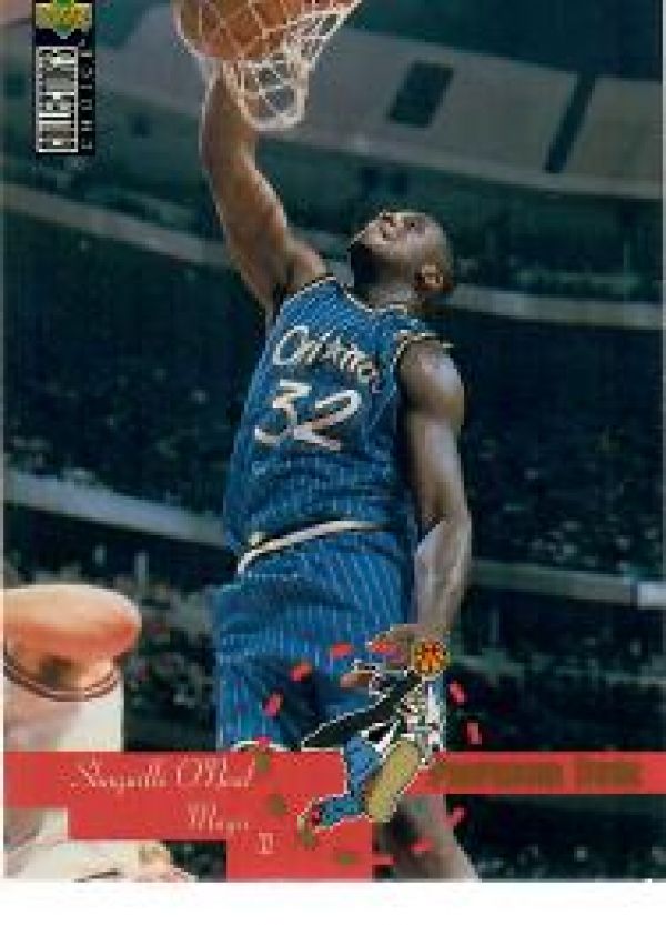 NBA 1995-96 Collector's Choice International German I - No 202 - Shaquille O'Neal