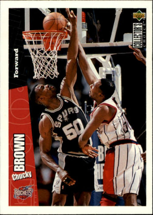 NBA 1996-97 Collector's Choice International German - No 62 - Chucky Brown