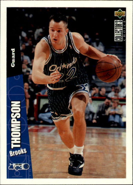 NBA 1996-97 Collector's Choice International German - No 110 - Brooks Thompson