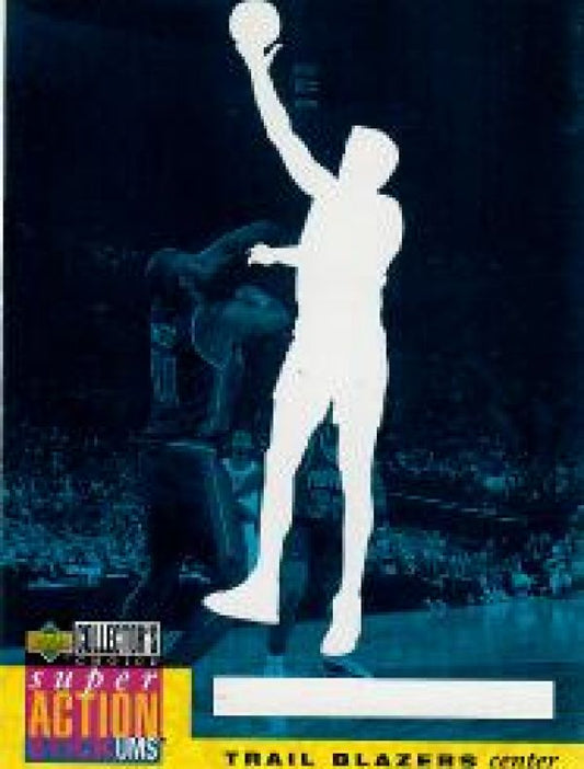 NBA 1996-97 Collector's Choice Stick Ums 2 Base Card - No B22 - Arvydas Sabonis