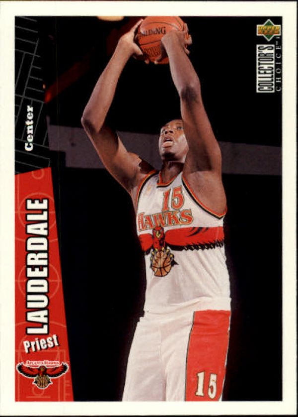 NBA 1996-97 Collector's Choice - No 204 - Priest Lauderdale