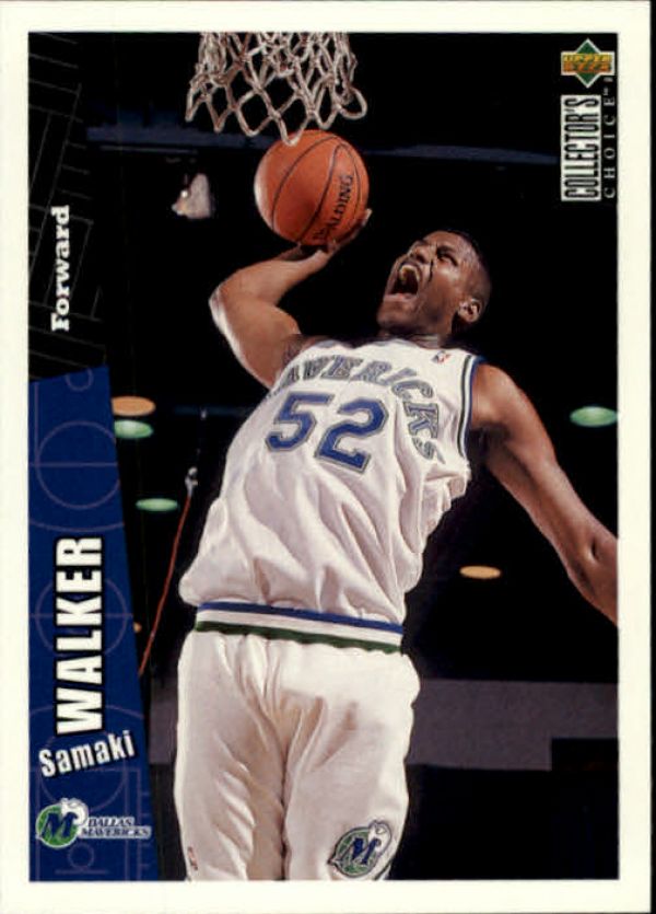 NBA 1996-97 Collector's Choice - No 232 - Samaki Walker