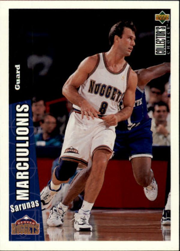 NBA 1996-97 Collector's Choice - No 235 - Sarunas Marciulionis