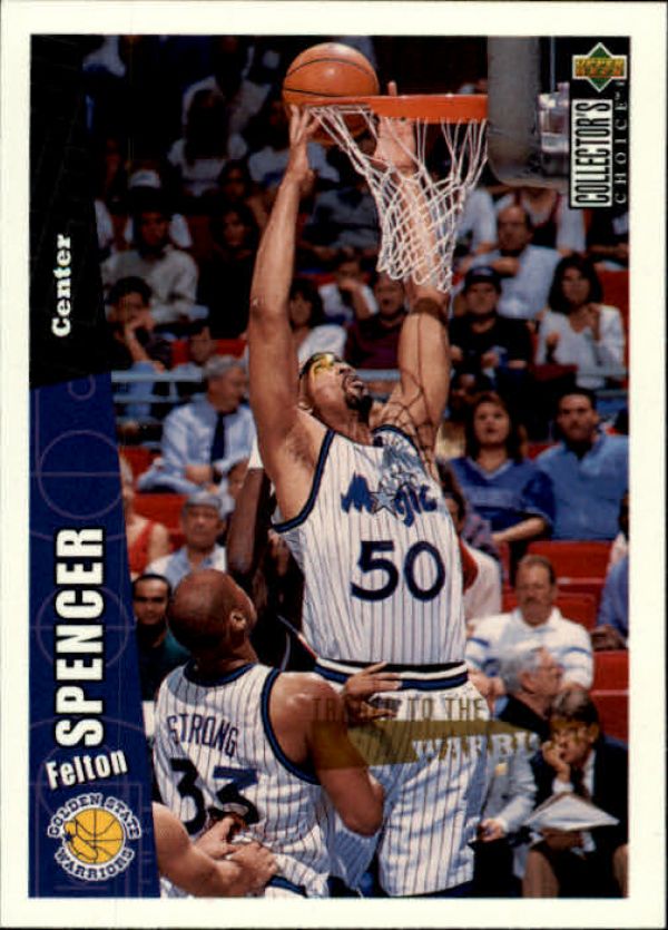 NBA 1996-97 Collector's Choice - No 300 - Felton Spencer