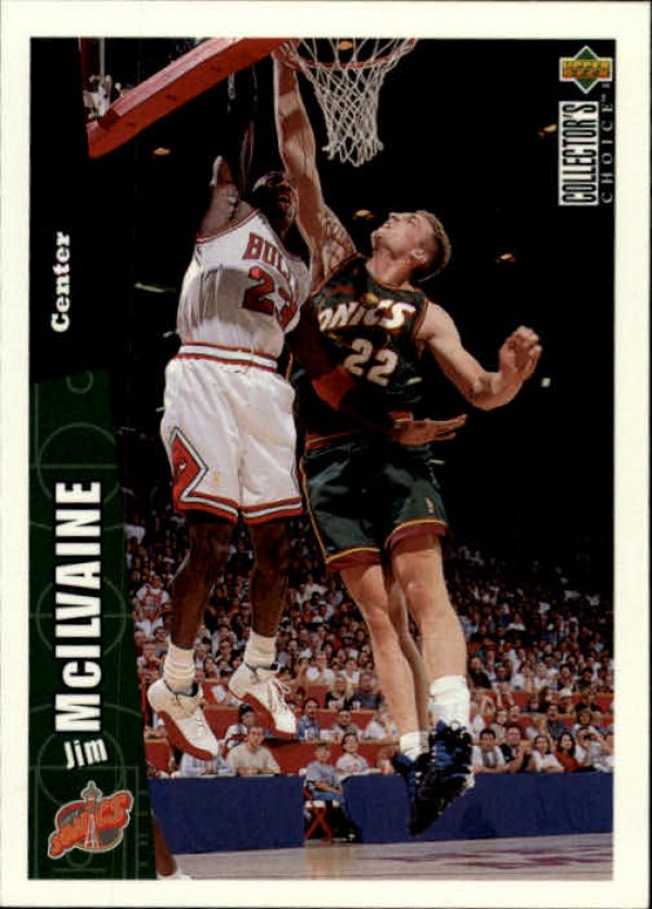 NBA 1996-97 Collector's Choice - No. 334 - Jim McIlvaine