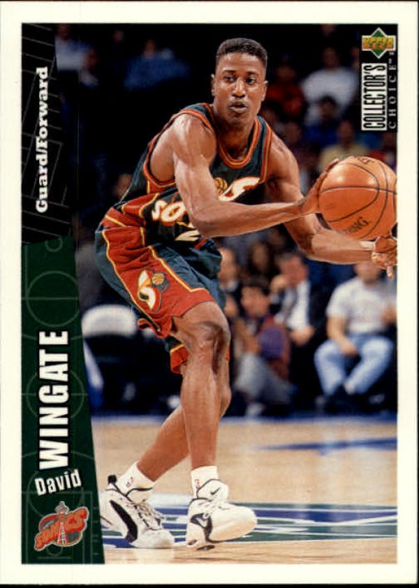 NBA 1996-97 Collector's Choice - No. 338 - David Wingate