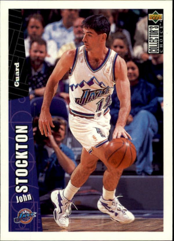 NBA 1996-97 Collector's Choice - No 344 - John Stockton