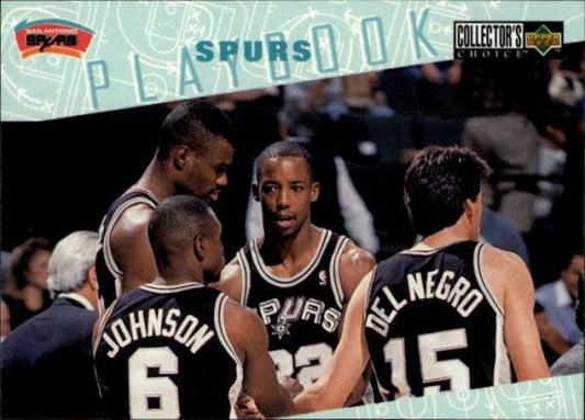 NBA 1996-97 Collector's Choice - No 390 - San Antonio Spurs