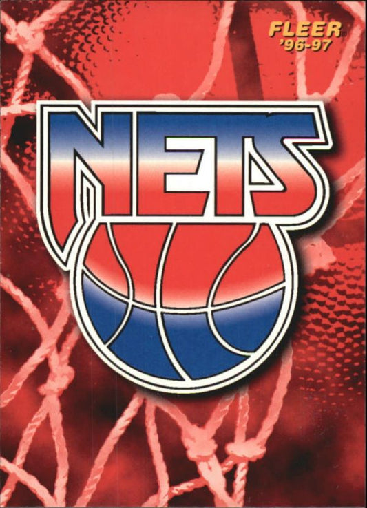 NBA 1996-97 Fleer European - No 167 - New Jersey Nets