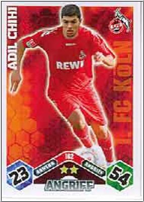 Soccer 2010/11 Topps Match Attax - No 162 - Adil Chihi