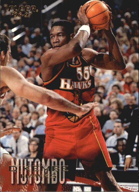 NBA 1996-97 Fleer European - No 183 - Dikembe Mutombo