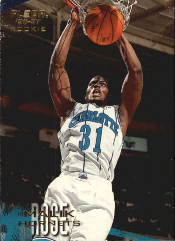 NBA 1996-97 Fleer European - No 193 - Malik Rose