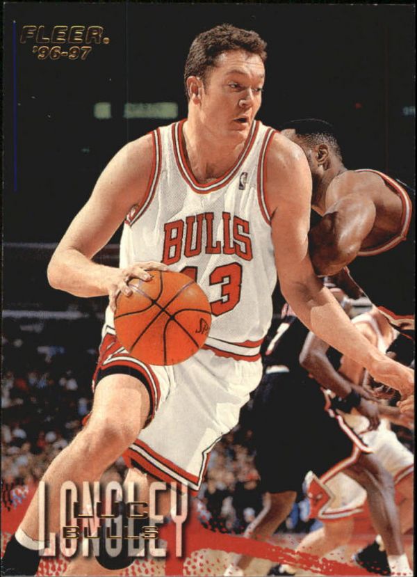 NBA 1996-97 Fleer European - No 196 - Luc Longley