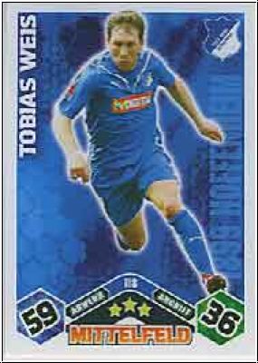 Soccer 2010/11 Topps Match Attax - No 118 - Tobias Weis