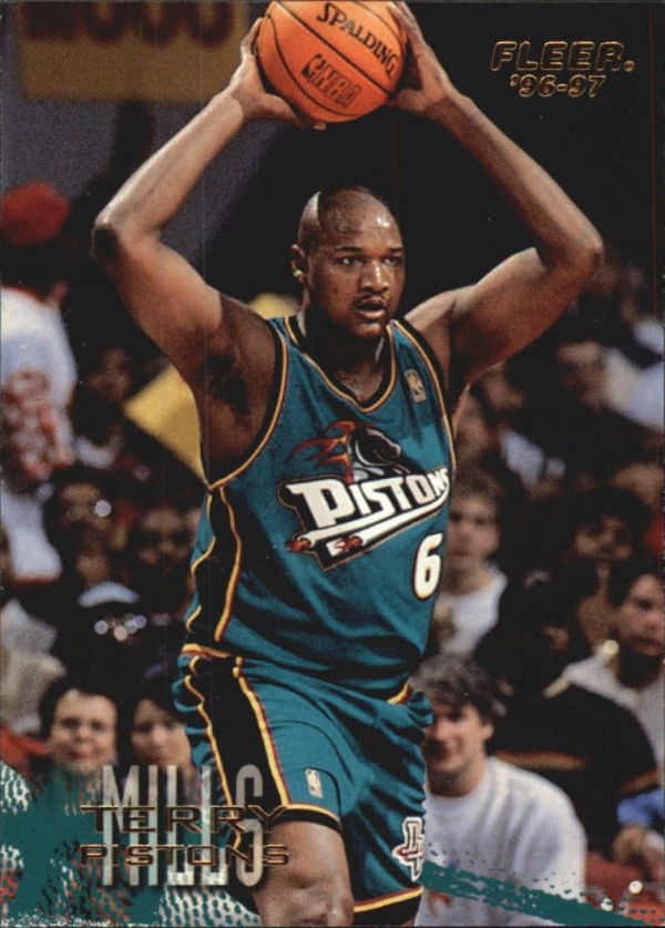 NBA 1996-97 Fleer European - No 212 - Terry Mills