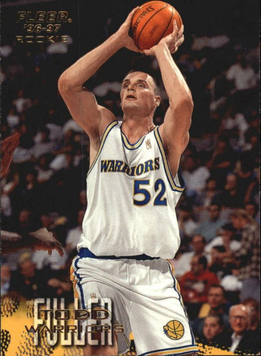 NBA 1996-97 Fleer European - No. 216 - Todd Fuller